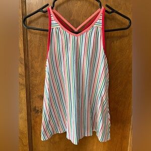 Land’s End colorful striped tank (kids)